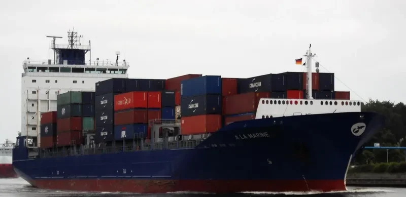 A LA MARINE Container Ship IMO 9386524