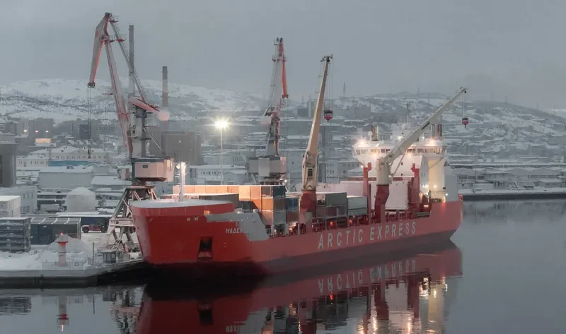 NADEZHDA Container Ship IMO 9404041 photo 9