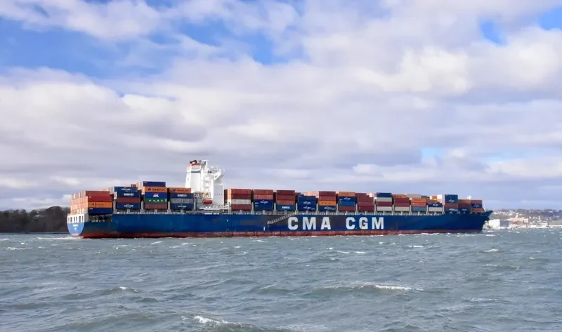 CMA CGM NERVAL Container Ship IMO 9406623 photo 2
