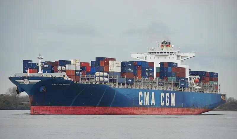 CMA CGM NERVAL Container Ship IMO 9406623 photo 9