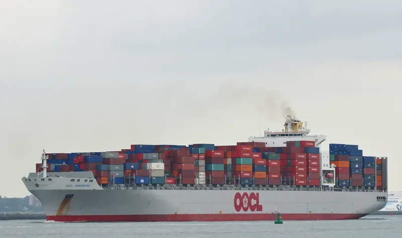 OOCL WASHINGTON Container Ship IMO 9417256