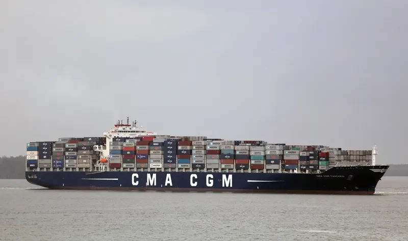 CMA CGM TANCREDI Container Ship IMO 9436355