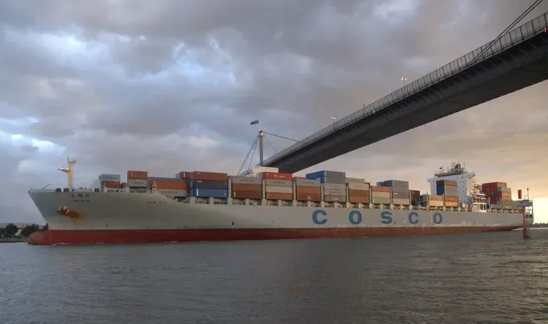 TIAN JIN HE Container Ship IMO 9437531