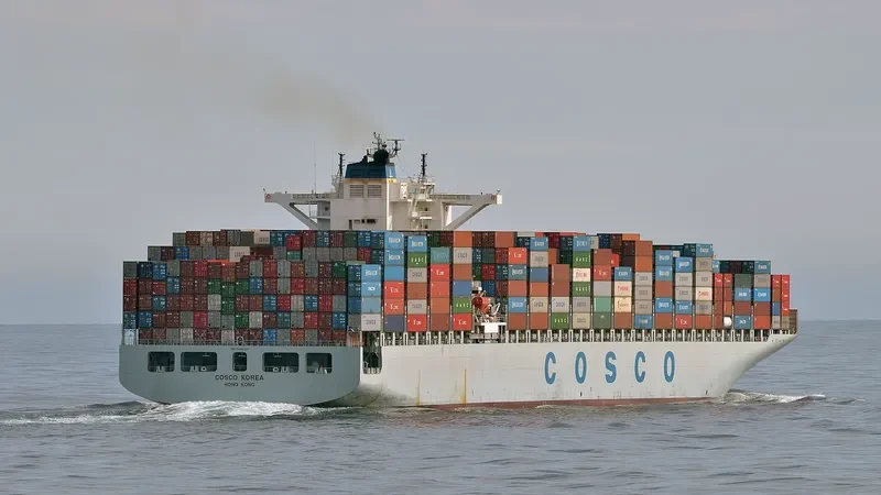 COSCO KOREA Container Ship IMO 9448750