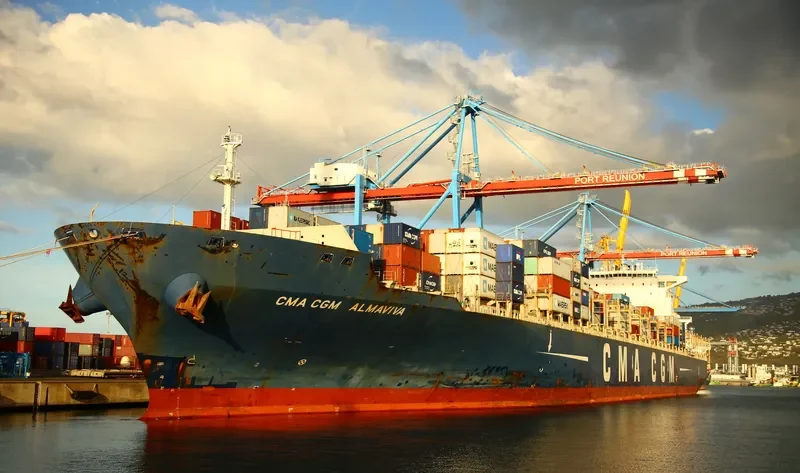 CMA CGM ALMAVIVA Container Ship IMO 9450648