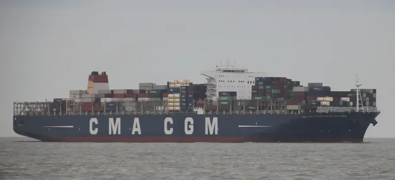 CMA CGM CHRISTOPHE COLOMB Container Ship IMO 9453559 photo 2