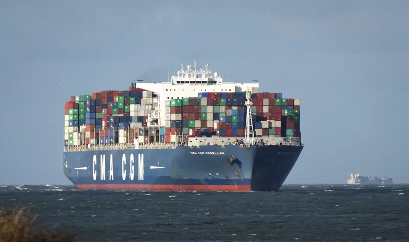CMA CGM MAGELLAN Container Ship IMO 9454424