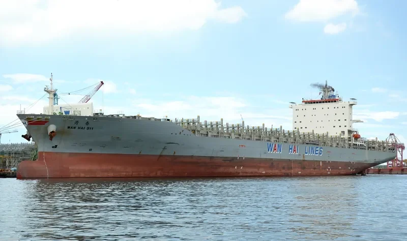 WAN HAI 511 Container Ship IMO 9455296