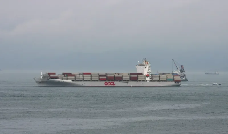 OOCL CHARLESTON Container Ship IMO 9461790