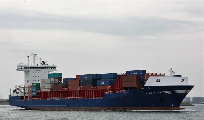 OOCL RAUMA Container Ship IMO 9462794