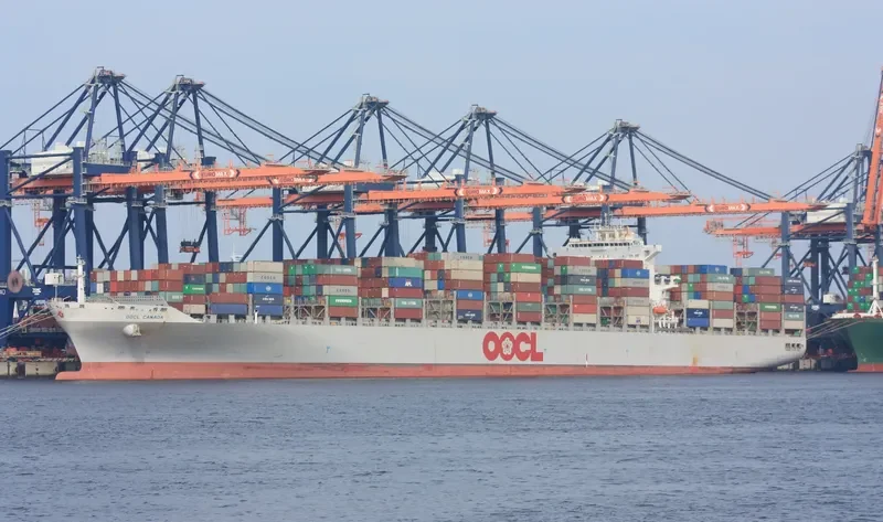 OOCL CANADA Container Ship IMO 9477880