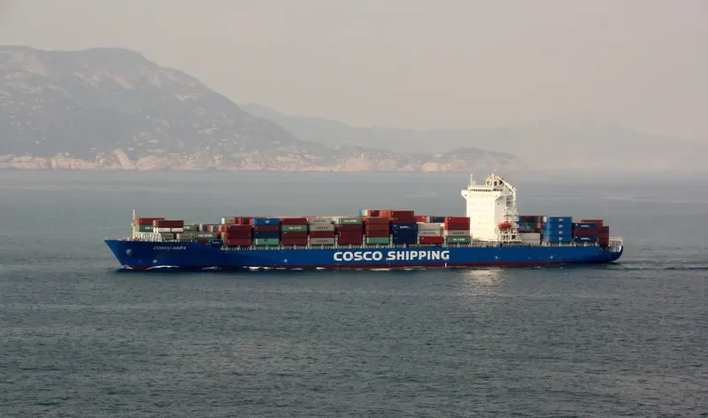 COSCO HAIFA Container Ship IMO 9484338