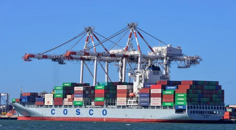COSCO SANTOS Container Ship IMO 9484376