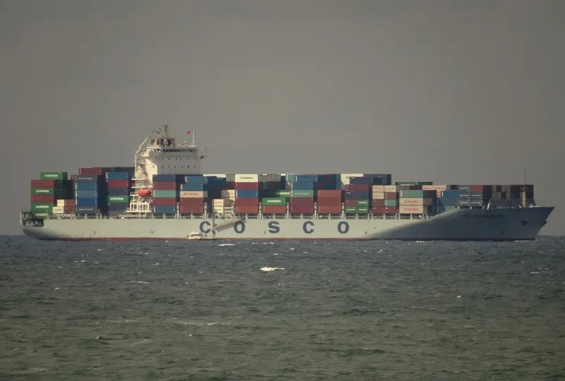 COSCO SANTOS Container Ship IMO 9484376 photo 5