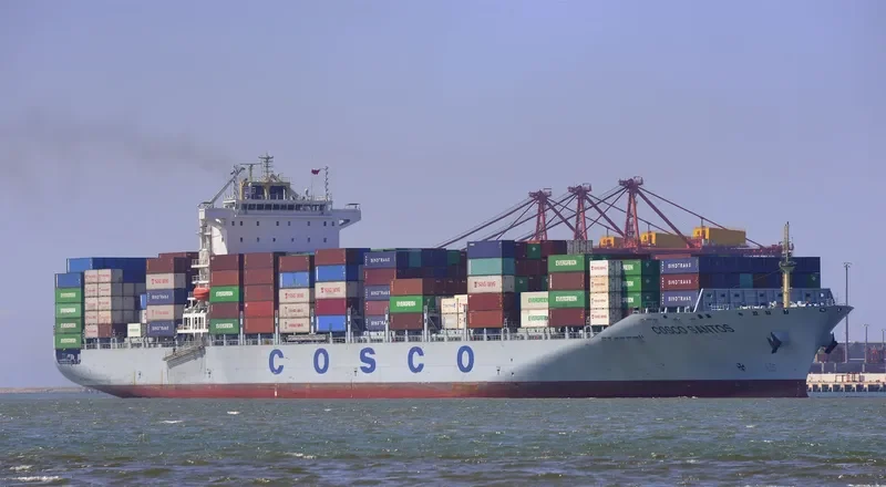 COSCO SANTOS Container Ship IMO 9484376 photo 10