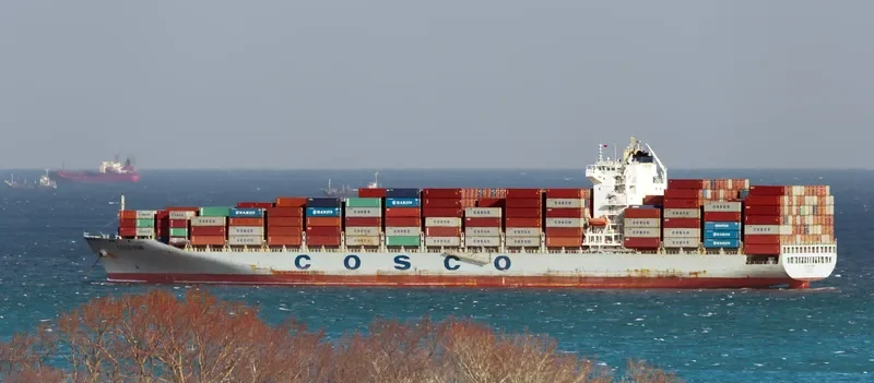 COSCO IZMIR Container Ship IMO 9484508