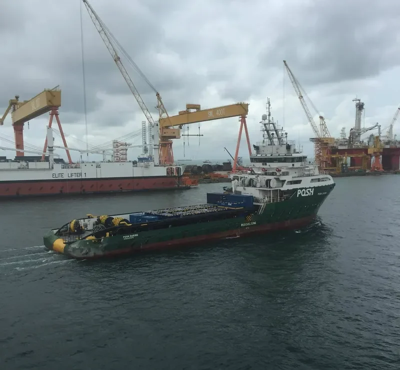 POSH DARING Offshore Vessel IMO 9503081
