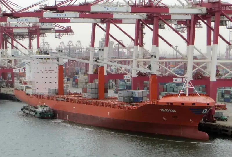 BALEARES Container Ship IMO 9506394