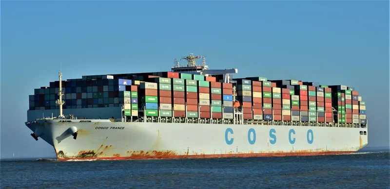 COSCO FRANCE Container Ship IMO 9516416 photo 3