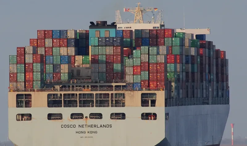 COSCO NETHERLANDS Container Ship IMO 9516430