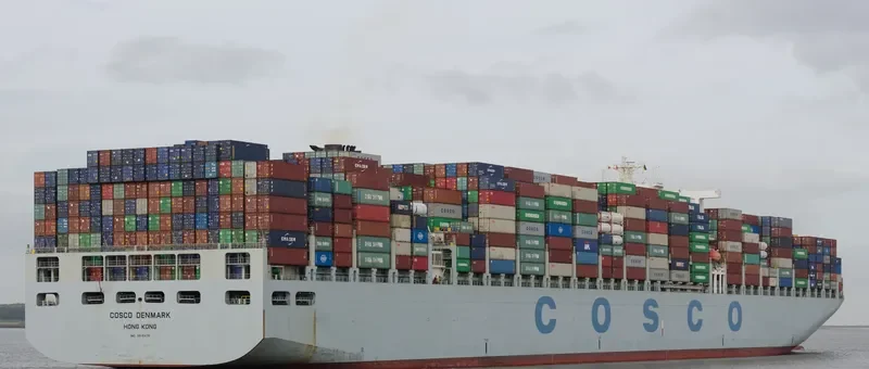 COSCO DENMARK Container Ship IMO 9516478 photo 2