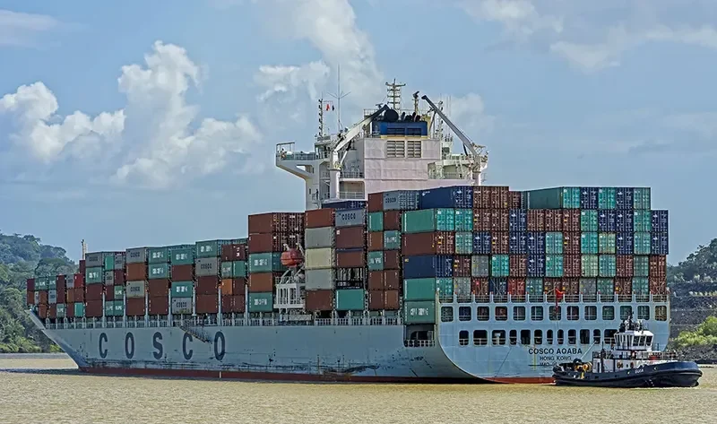 COSCO AQABA Container Ship IMO 9518359