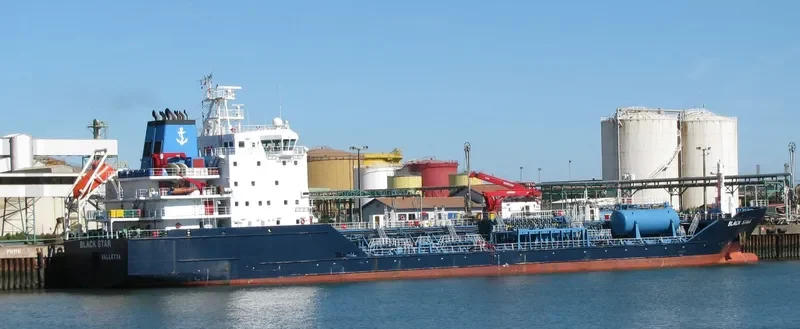 BLACK STAR Tanker IMO 9527776