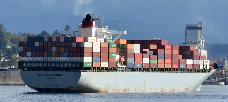 SEATTLE BRIDGE Container Ship IMO 9560352