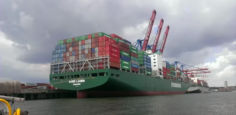 EVER LADEN Container Ship IMO 9595448