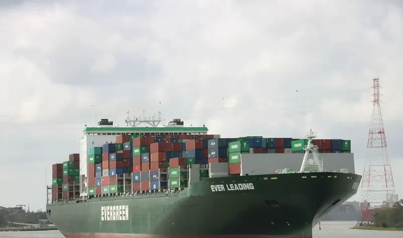 EVER LEADING Container Ship IMO 9595462