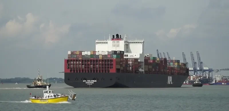 APL COLUMBUS Container Ship IMO 9597525