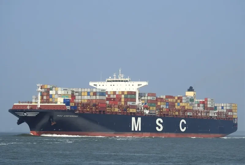 MSC AMSTERDAM Container Ship IMO 9606338 photo 2