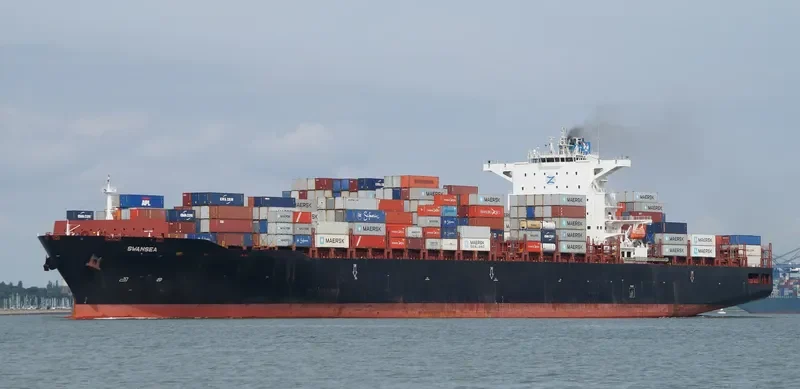 SWANSEA Container Ship IMO 9629469