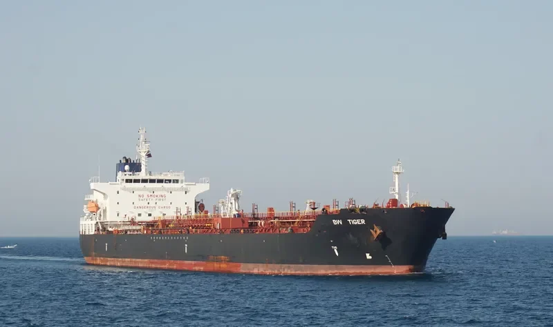 BW TIGER Tanker IMO 9635846