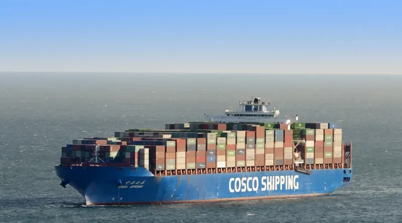CSCL SPRING Container Ship IMO 9645853 photo 3