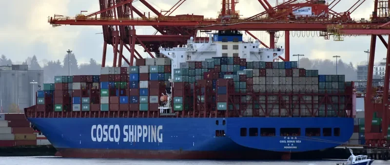 CSCL BOHAI SEA Container Ship IMO 9645889 photo 2