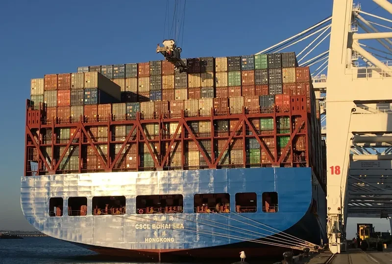 CSCL BOHAI SEA Container Ship IMO 9645889 photo 7