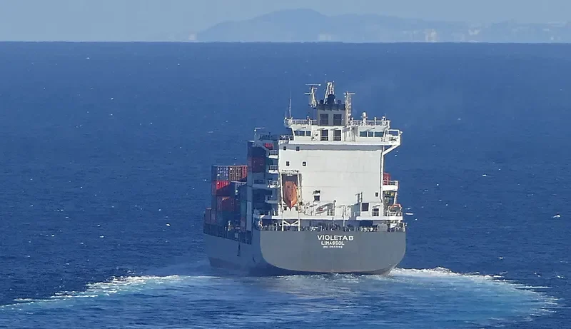 VIOLETA B Container Ship IMO 9673666
