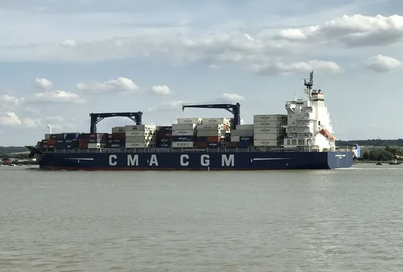 CMA CGM SAINT LAURENT Container Ship IMO 9709219 photo 2