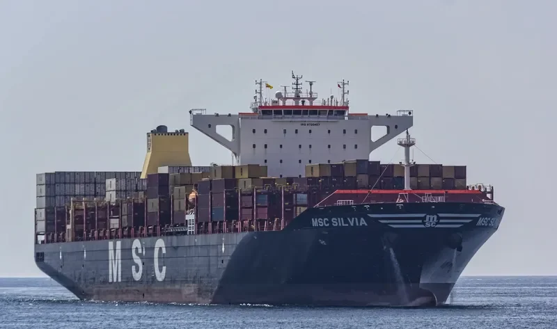 MSC SILVIA Container Ship IMO 9720457 photo 2