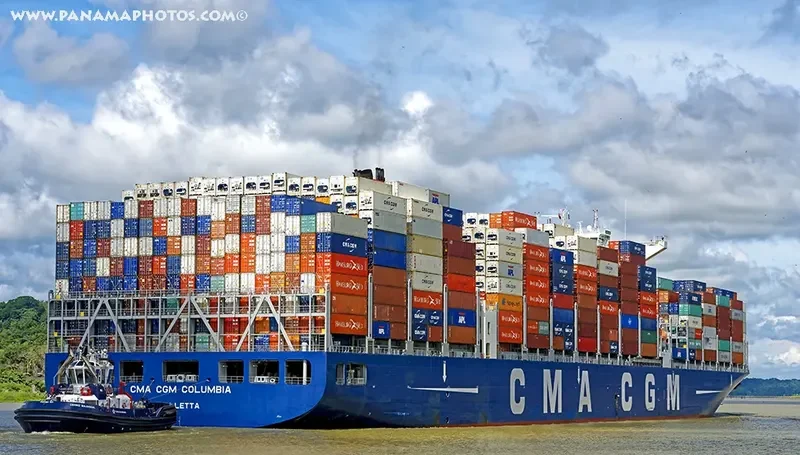 CMA CGM COLUMBIA Container Ship IMO 9722663