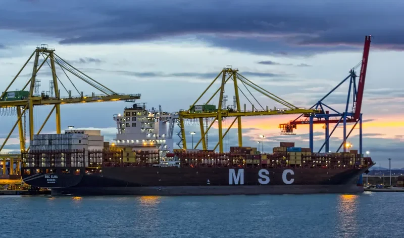 MSC ELMA Container Ship IMO 9735218
